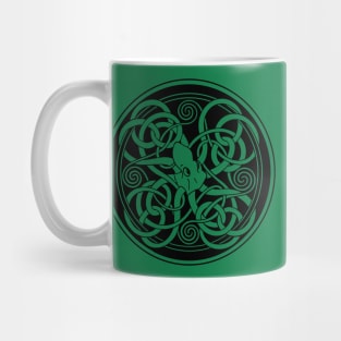 The Cyclic Celtic Octopus Takes on the Color of the Background! Mug